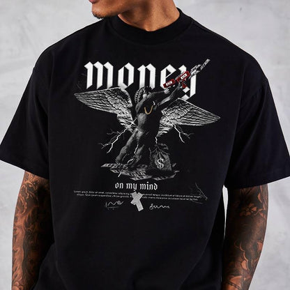 Oversized μπλουζάκι Money2