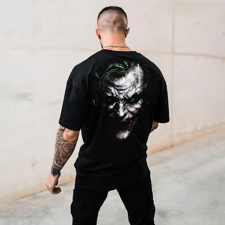 Oversized Μπλουζάκι Why So Serious