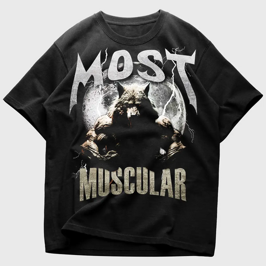 Oversized Μπλουζάκι Oversize Most Muscular