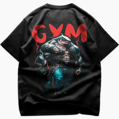 Oversized Μπλουζάκι Gym Sharkk