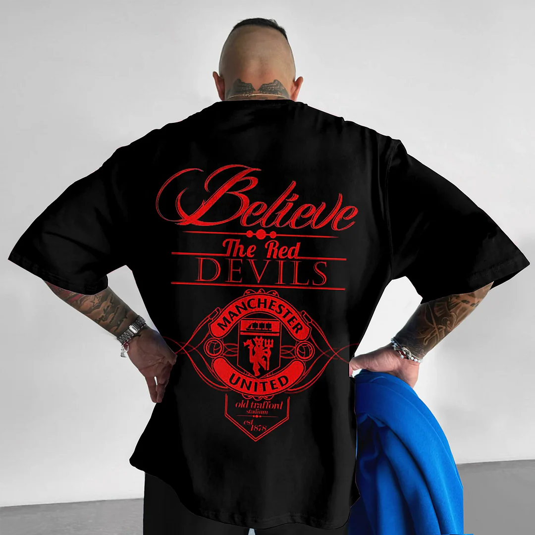 Oversized Μπλουζάκι Red Devils
