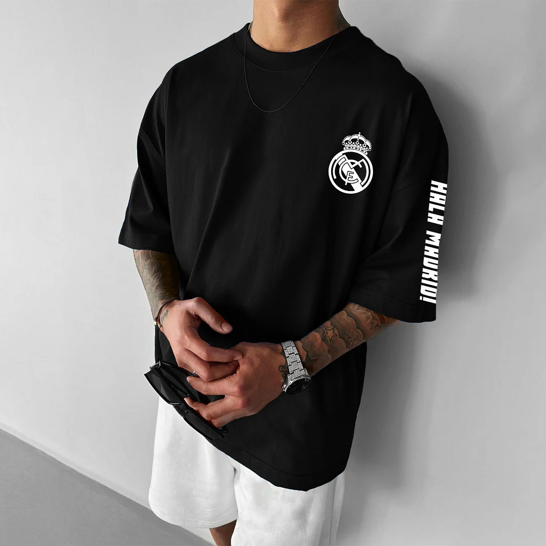 Oversized Μπλουζάκι Hala Madrid