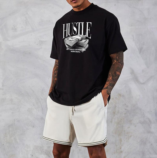 Oversized Μπλουζάκι Hustle