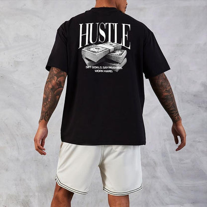 Oversized Μπλουζάκι Hustle