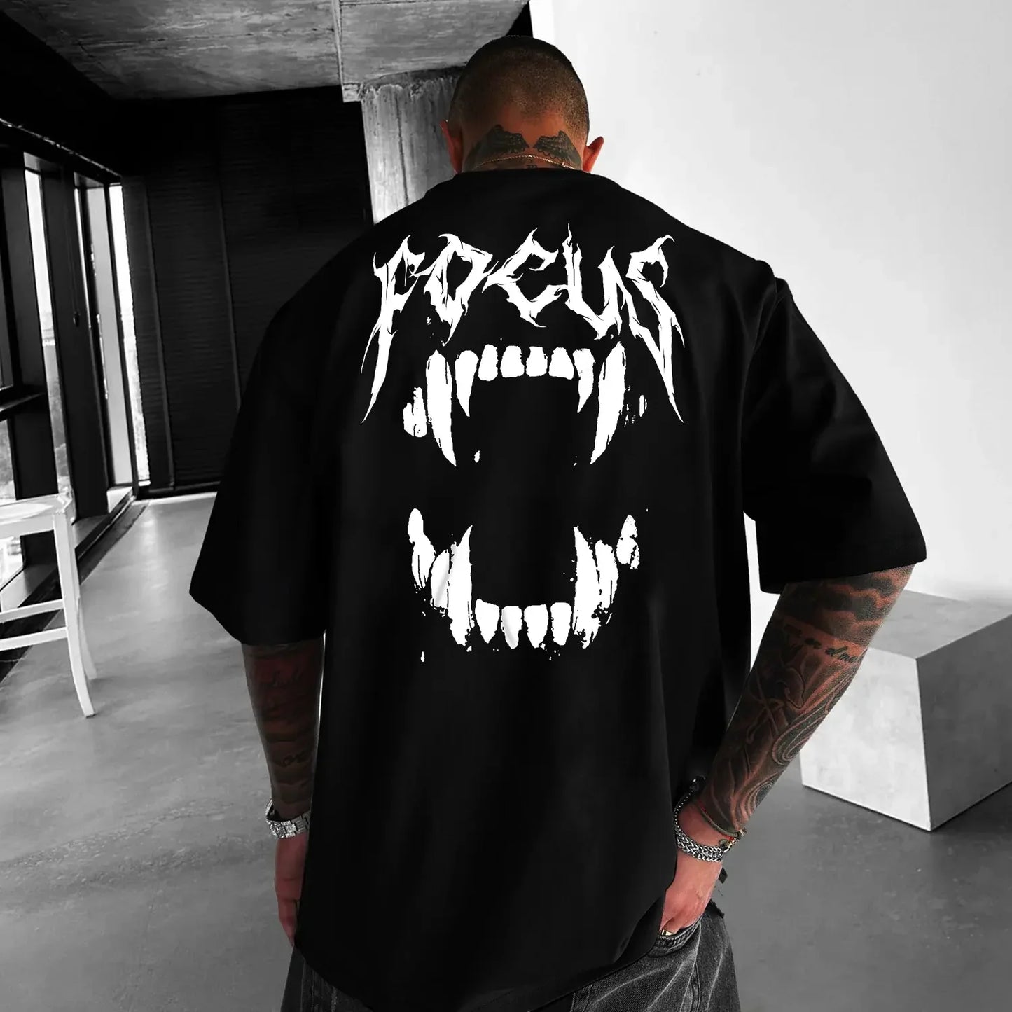 Oversized Μπλουζάκι Focus
