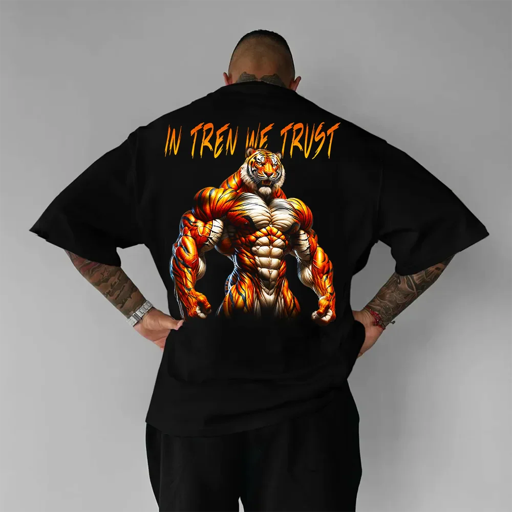 Oversized Μπλουζάκι In Tren We Trust