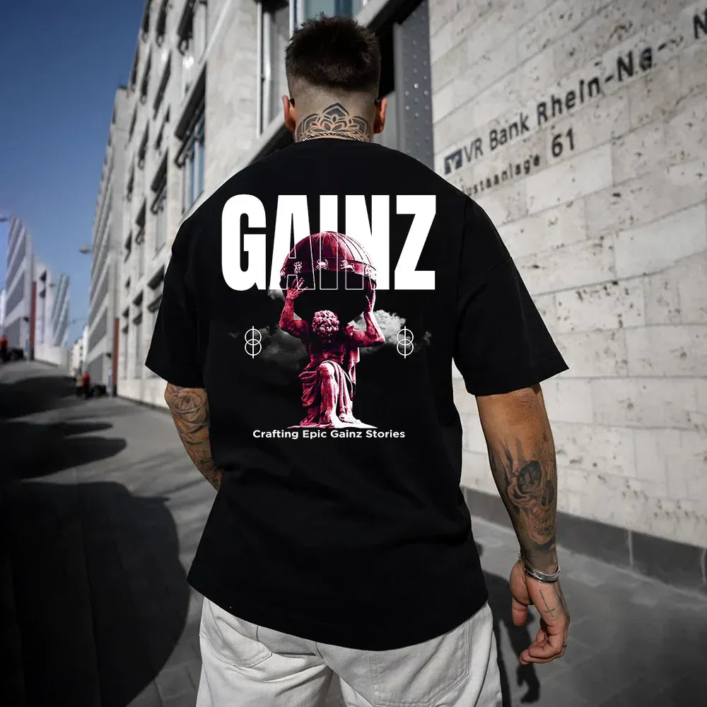 Oversized Μπλουζάκι Gainz