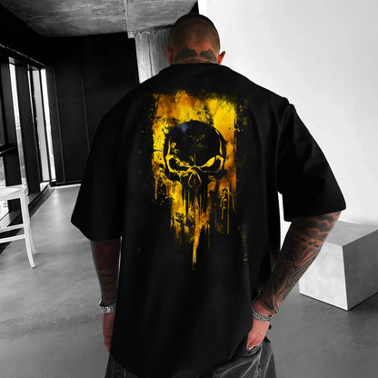 Oversized Μπλουζάκι Skull Y