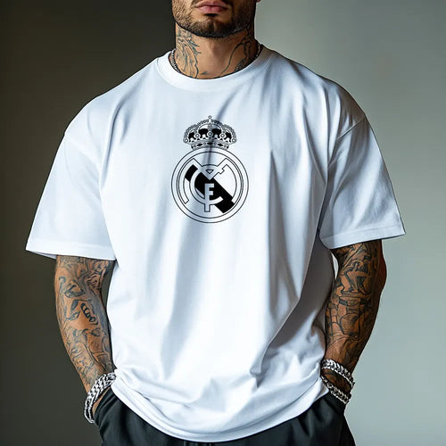 Oversized Μπλουζάκι Hala Madrid Wh