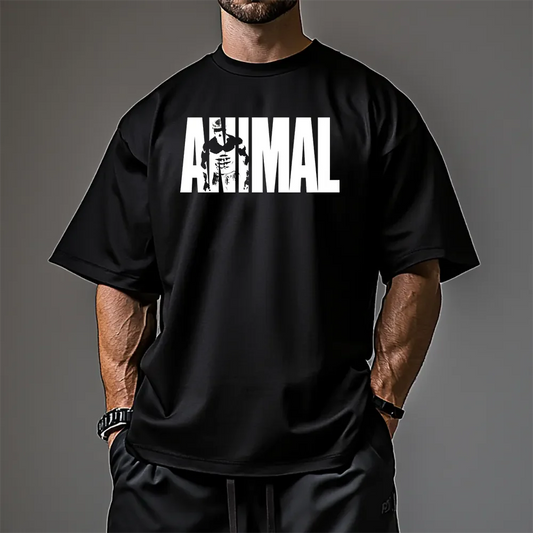 Oversized Μπλουζάκι Animal Wh Logo
