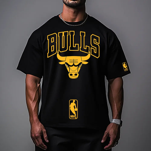 Oversized Μπλουζάκι BullsGold 2