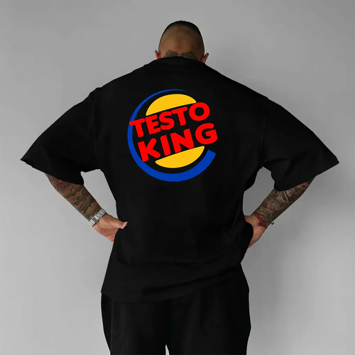 Oversized Μπλουζάκι Testo King