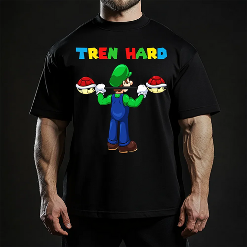 Oversized Μπλουζάκι Tren Hard Lui