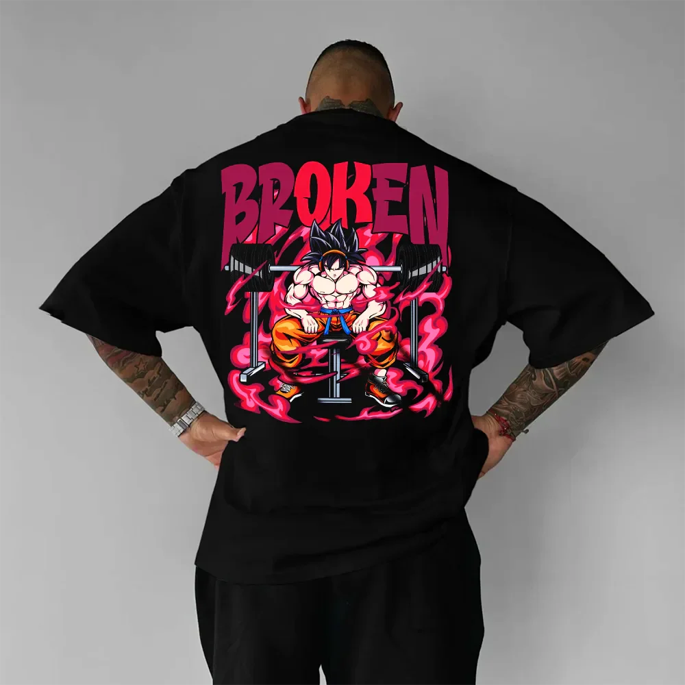 Oversized Μπλουζάκι Broken