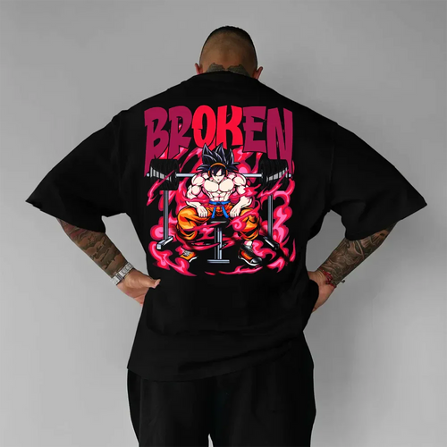 Oversized Μπλουζάκι Broken