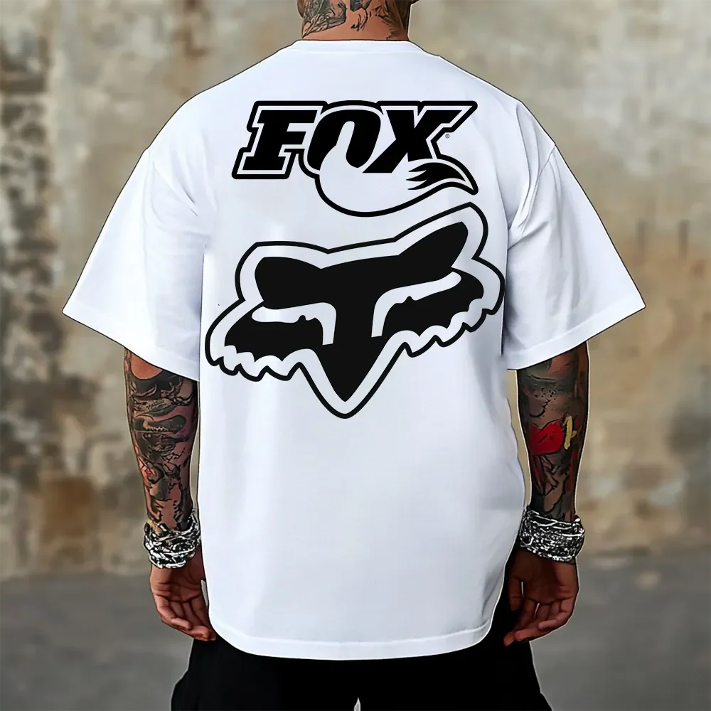 Oversized μπλουζάκι FoxxxGraph wh2