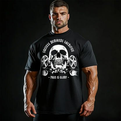 Oversized μπλουζάκι Sam Skull