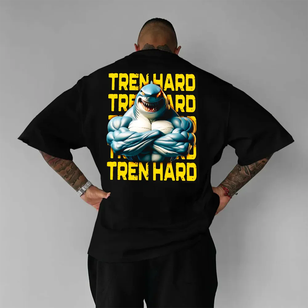 Oversized Μπλουζάκι Tren Hard