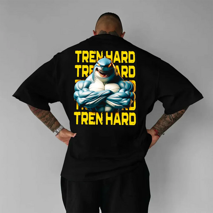 Oversized Μπλουζάκι Tren Hard