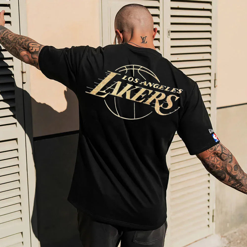 Oversized Μπλουζάκι LakersLogo