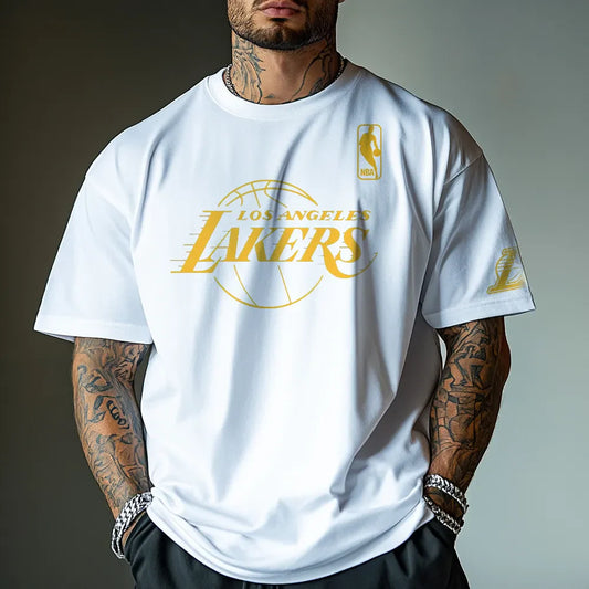 Oversized μπλουζάκι Lakers24 wh