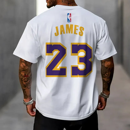 Oversized Μπλουζάκι James23 Wh