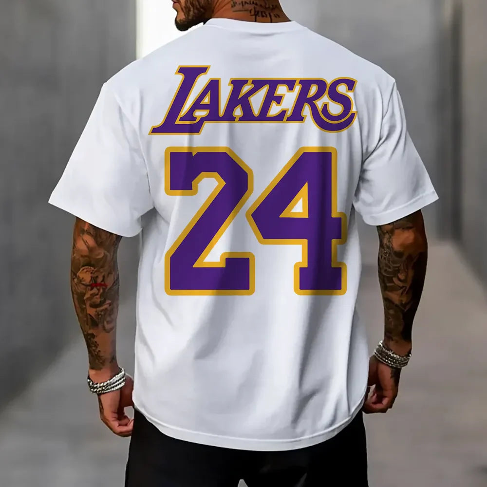 Oversized Μπλουζάκι Lakers24 wh2