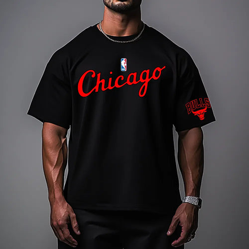 Oversized μπλουζάκι Bulls23 R