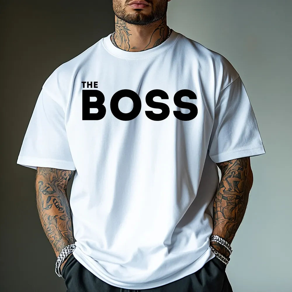 Oversized μπλουζάκι The Boss wh
