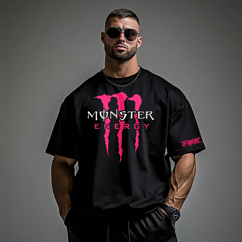 Oversized Μπλουζάκι MnstEnergy