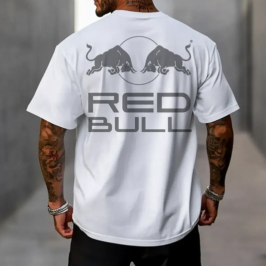 Oversized Μπλουζάκι RedBull Gray