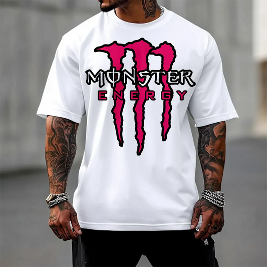 Oversized μπλουζάκι MonsterP wh
