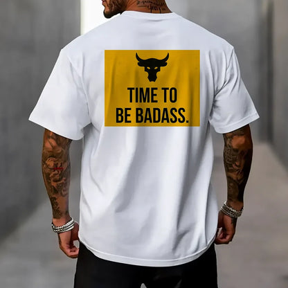 Oversized μπλουζάκι Badass