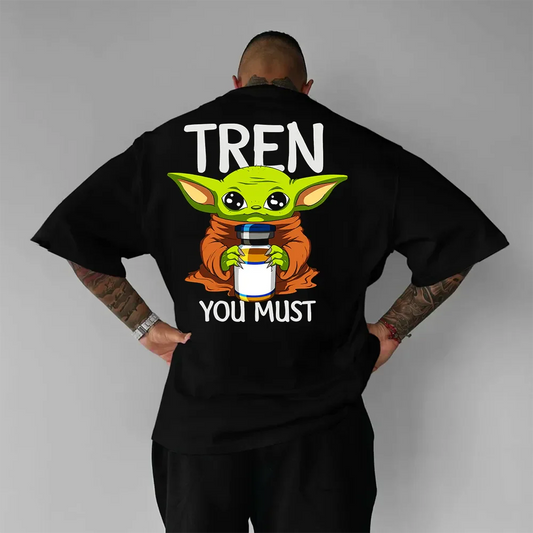 Oversized Μπλουζάκι Tren You Must