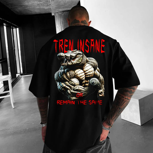 Oversized μπλουζάκι Tren Insane
