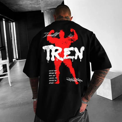 Oversized Μπλουζάκι Άνετο Tren