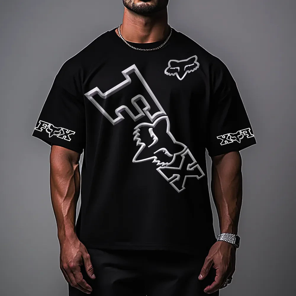 Oversized μπλουζάκι Foxxx graph