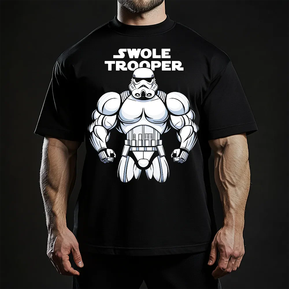 Oversized Μπλουζάκι Swole Trooper