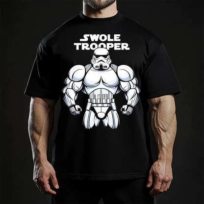 Oversized Μπλουζάκι Swole Trooper