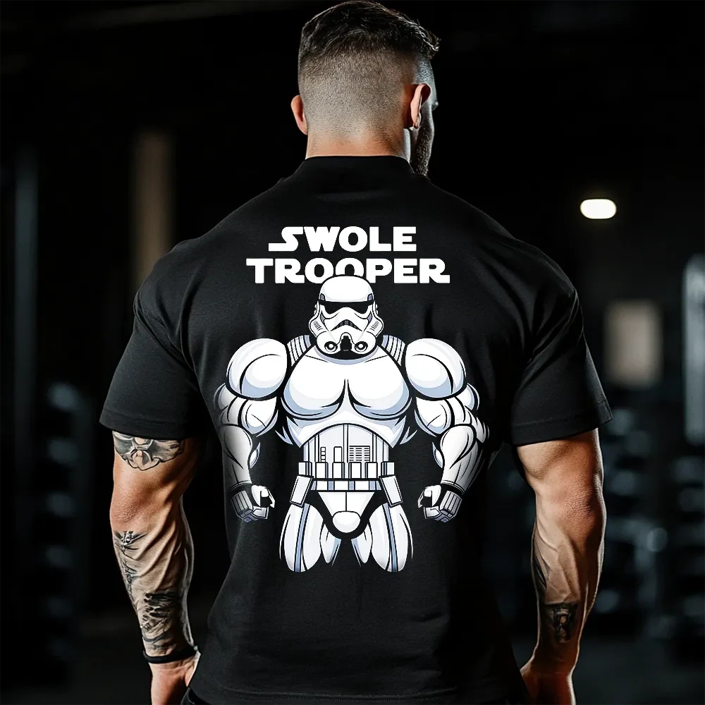 Oversized Μπλουζάκι Swole Trooper