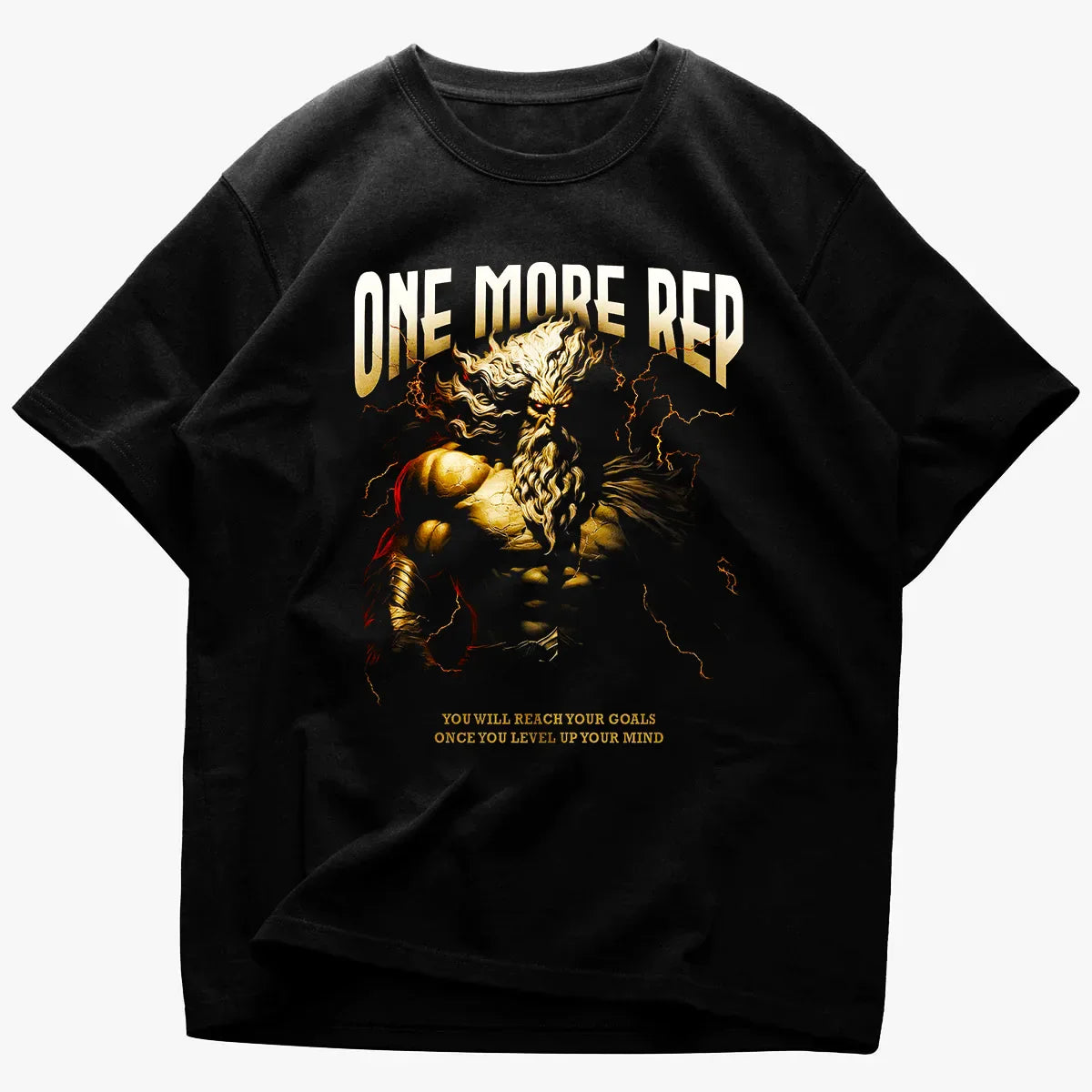 Oversized Μπλουζάκι One More Rep