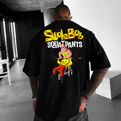 Oversized μπλουζάκι Suplebob Squatpants