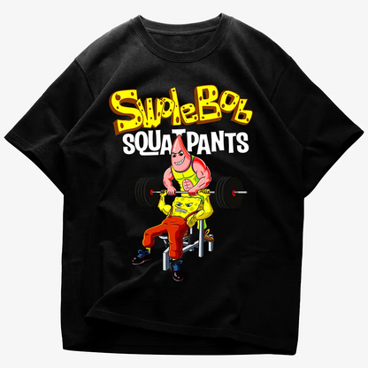 Oversized μπλουζάκι Suplebob Squatpants