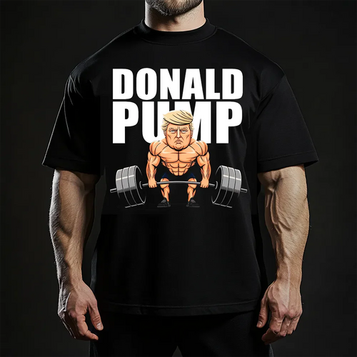 Oversized Μπλουζάκι Donald Pump