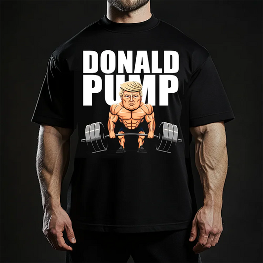 Oversized Μπλουζάκι Donald Pump