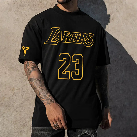 Oversized μπλουζάκι Lakerrs f