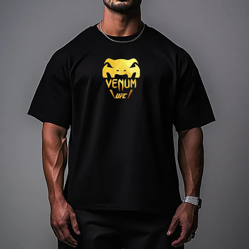 Oversized μπλουζάκι Venu Gold UFC