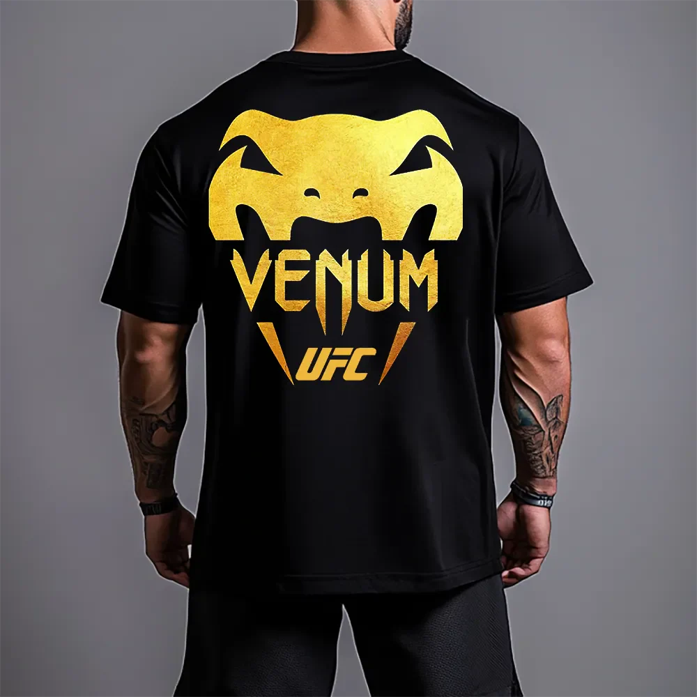 Oversized μπλουζάκι Venu Gold UFC