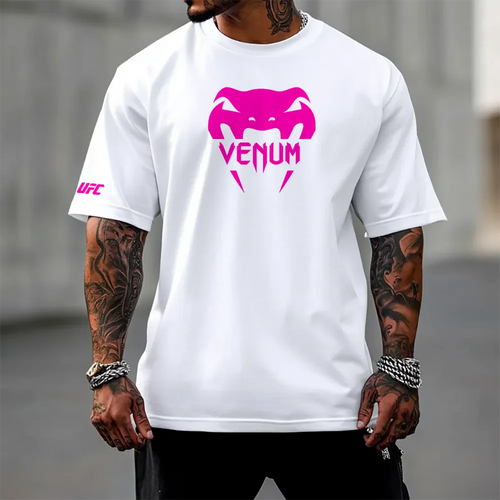 Oversized μπλουζάκι VenuUFC P λευκό