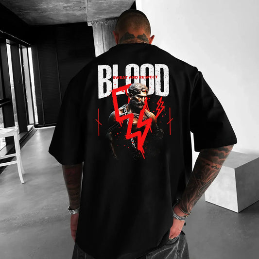 Oversized Μπλουζάκι Blood